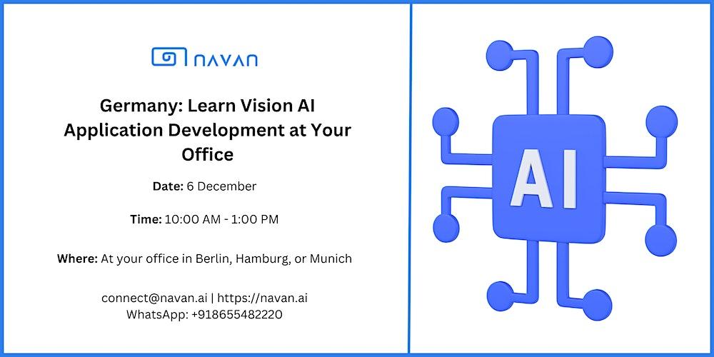 Germany: Learn Vision AI Application Development at Your Office