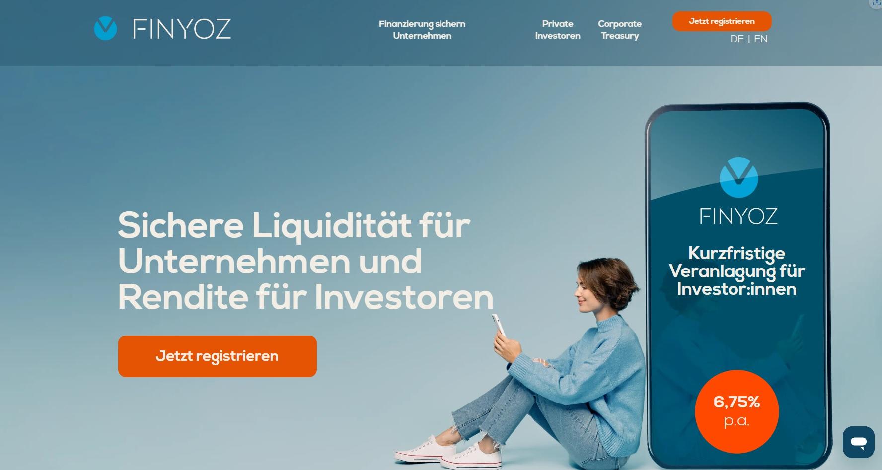 Finyoz Deutschland / startup von München / Background