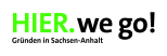 HIER. we go! Logo