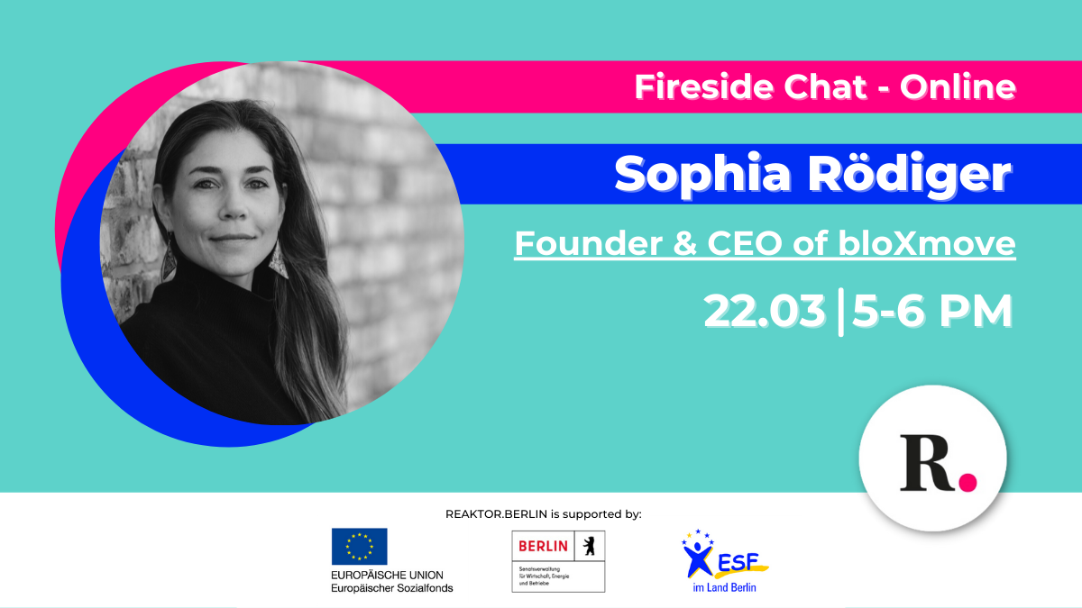 Fireside Chat with Sophia Rödiger