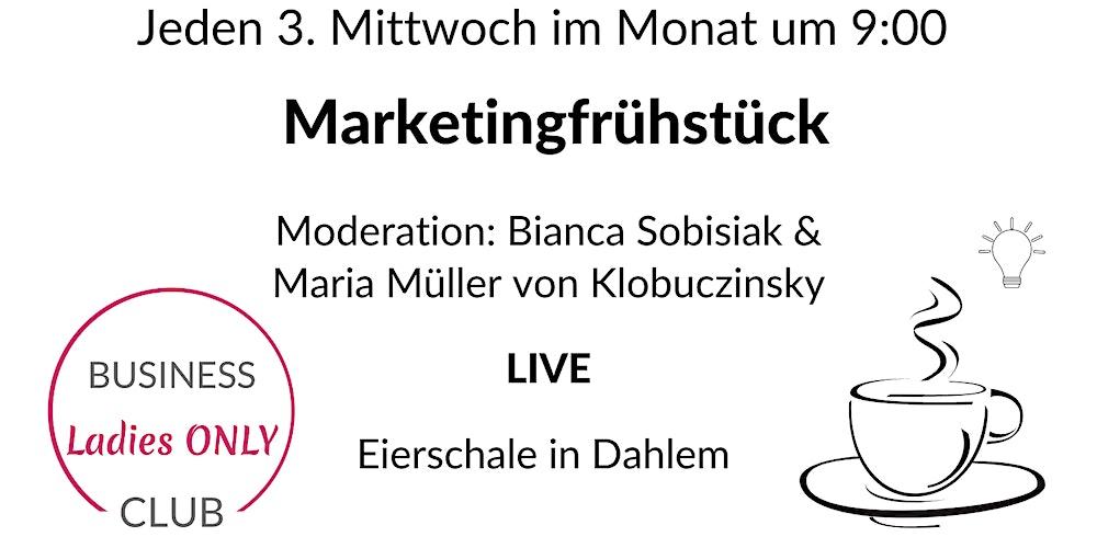 Marketing-Frühstück in der Eierschale in Berlin-Dahlem