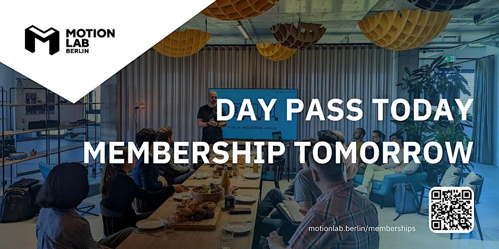 CAMPUS MARZAHN: Coworking Day Pass - MotionLab.Berlin