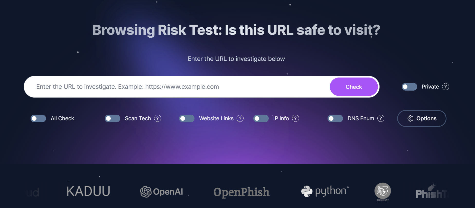 Urlscore / startup from Zug / Background