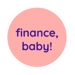 finance, baby! Logo
