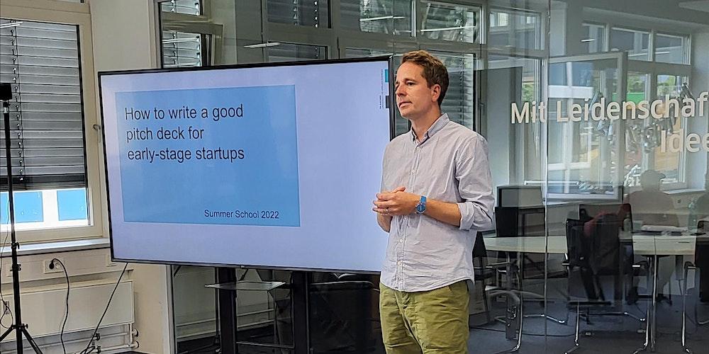 How to write a good Pitchdeck Workshop