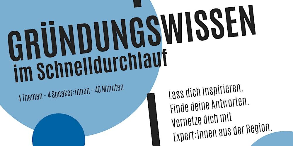 Gründungswissen im Schnelldurchlauf