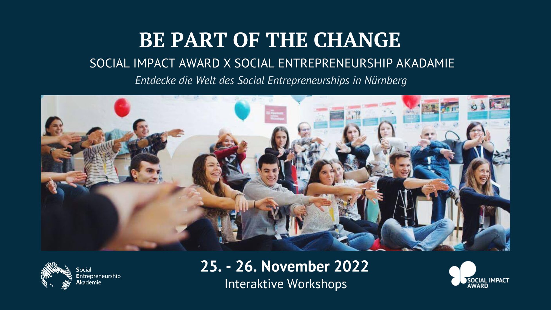 Social Impact Weekend am 25./26.11 in Nürnberg