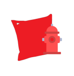 unabhängige Löschwasser­versorgung abgelegene Gebäude Logo