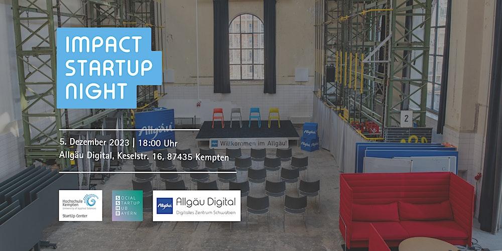 Impact Startup Night: nachhaltig Wirtschaften