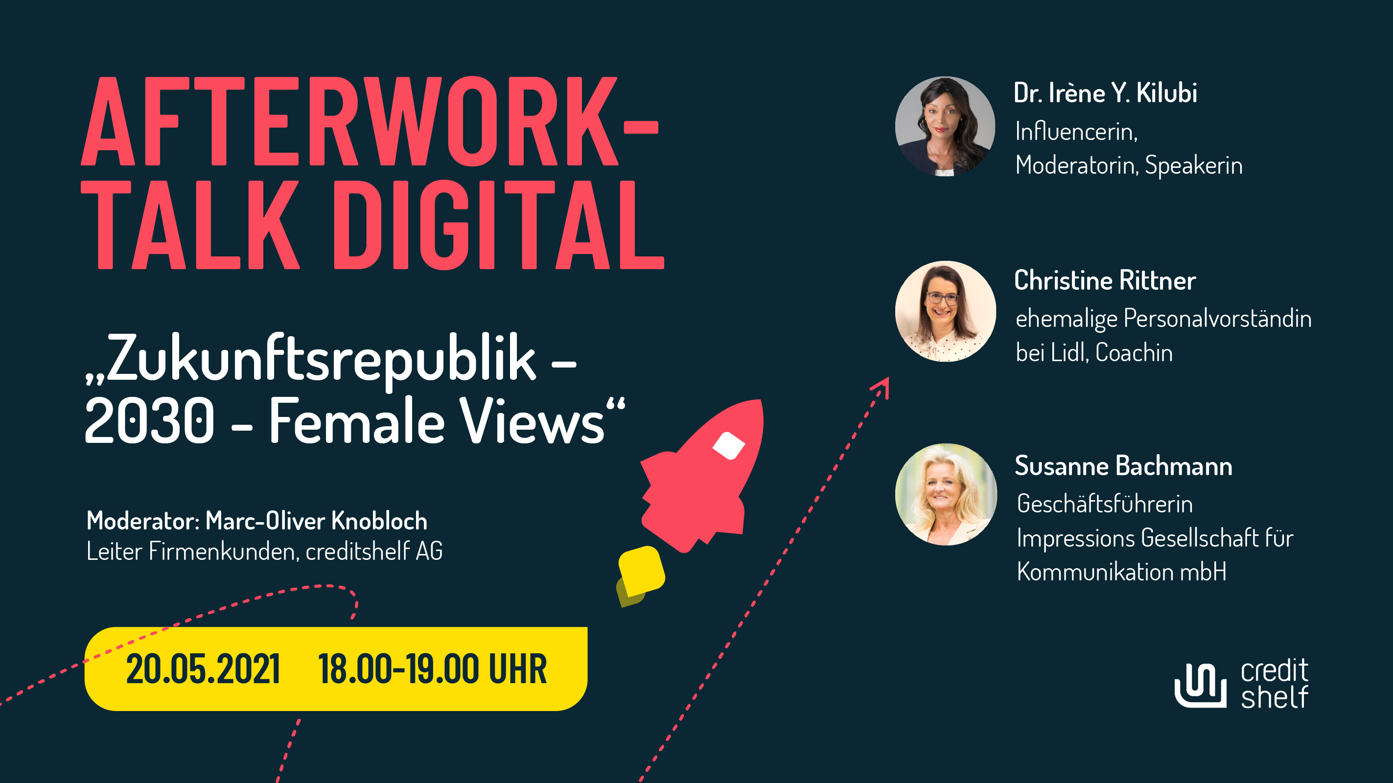 AFTERWORK-TALK DIGITAL „ZUKUNFTSREPUBLIK – 2030 - FEMALE VIEWS“