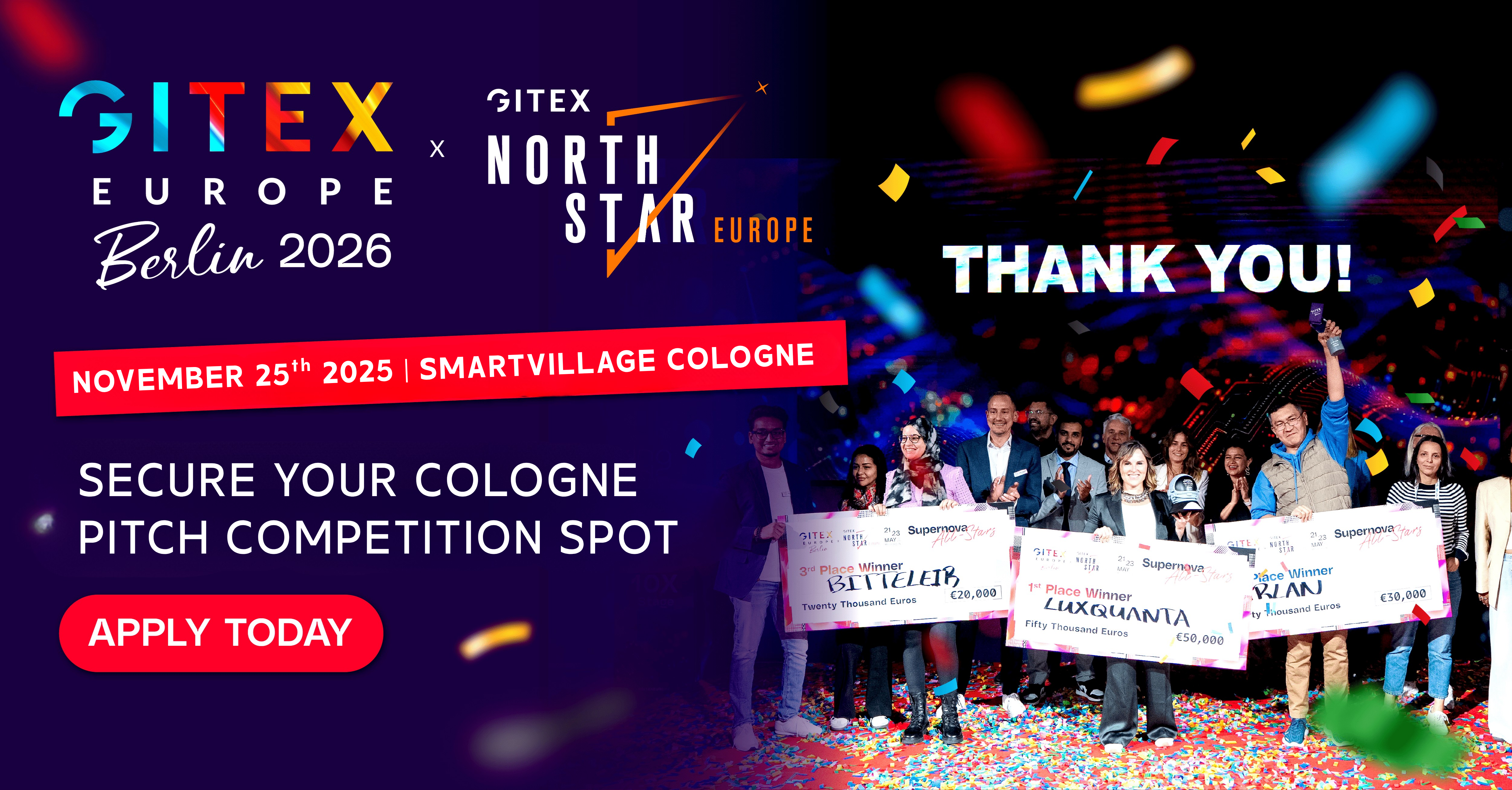 North Star Europe Cologne Pitch Night