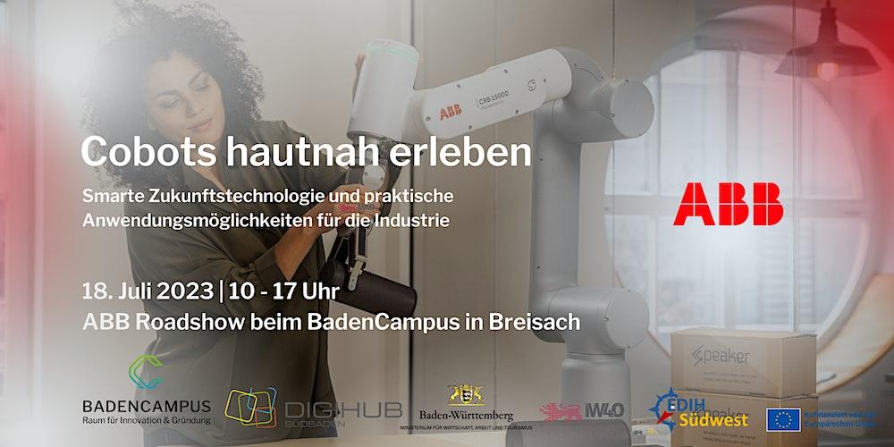 Cobots hautnah erleben - ABB Roadshow