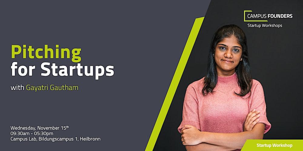 Pitching for Startups