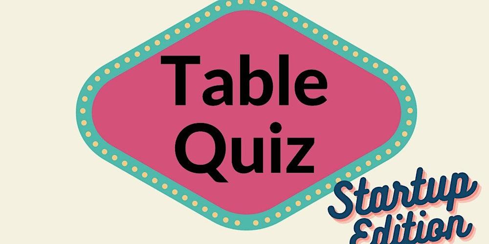 Afterwork?Network! Table Quiz - Startup Edition