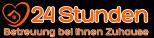24 stunden betreuung and 24 stunden pflege Logo