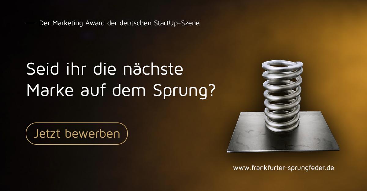 Marketing Award Frankfurter Sprungfeder