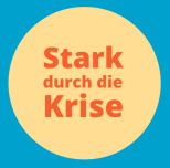 Stark durch die Krise Logo