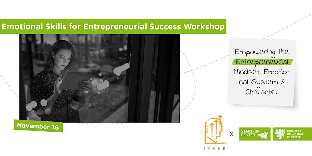 Emotional Skills For Entrepreneurial Success Workshop