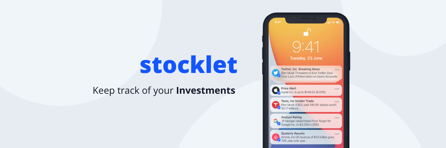 Stocklet / startup from Grünwald / Background