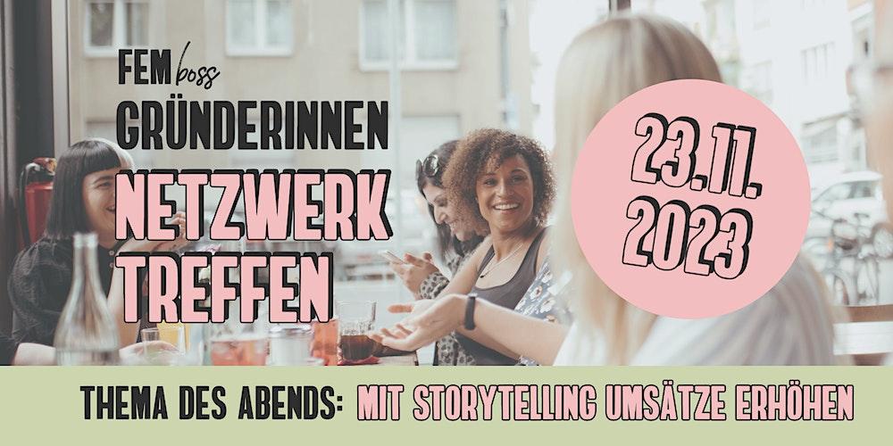 FEMboss Offline Netzwerkevent für Gründerinnen in Köln