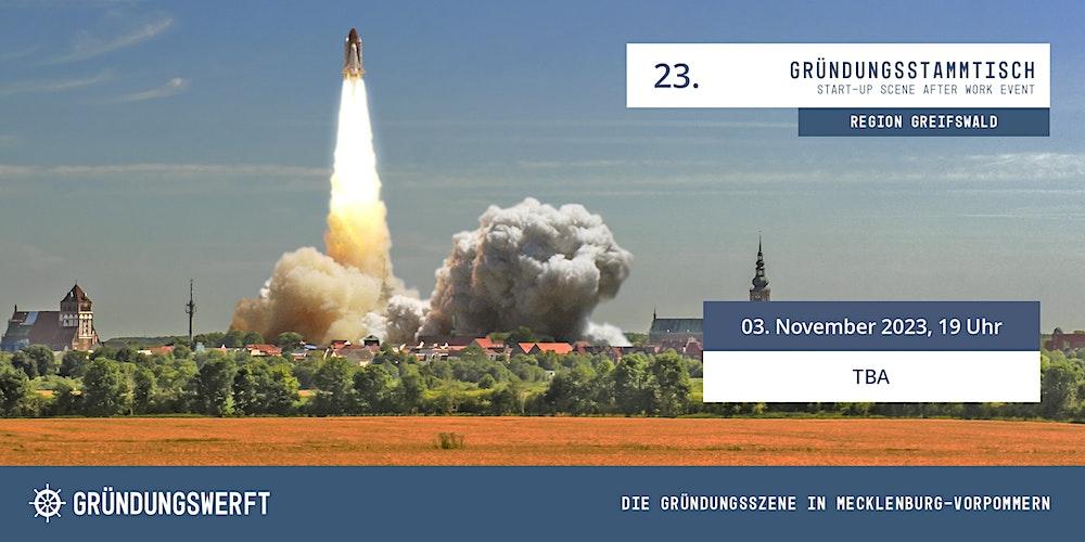 23. Gründungsstammtisch Greifswald mit Himmel der Möwen