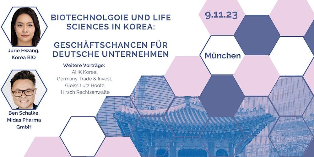 Life Sciences und Biotechnologie in Südkorea