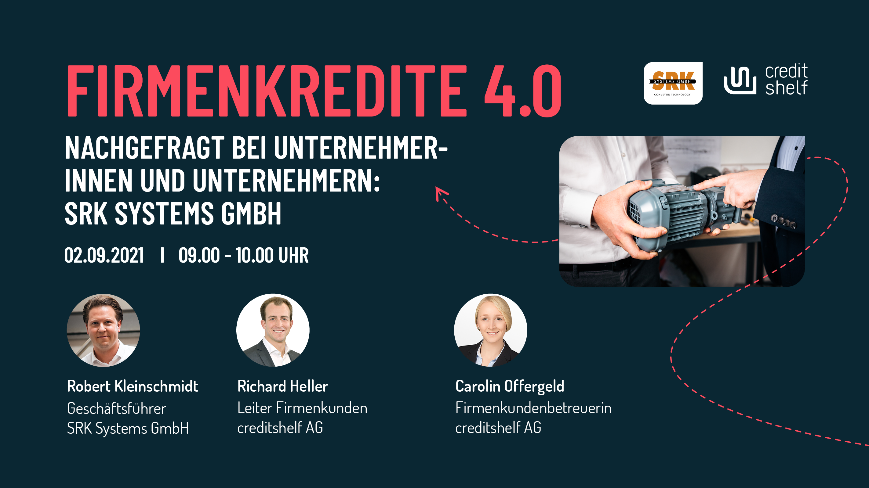FIRMENKREDITE 4.0 – NACHGEFRAGT BEI UNTERNEHMERINNEN UND UNTERNEHMERN: SRK SYSTEMS GMBH