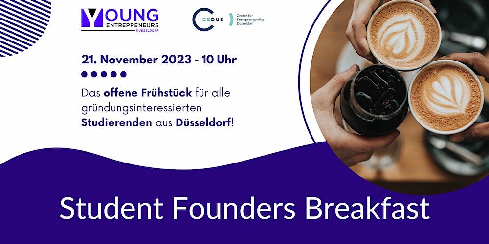Student Founders Breakfast