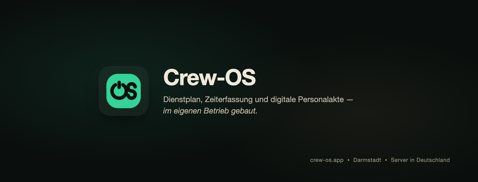 Crew-OS Zeiterfassung