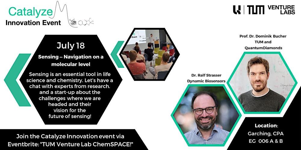 Catalyze Innovation: "Sensing - Navigation on a molecular level"