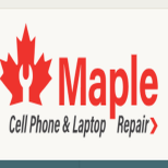 Maple Cell Phone and Laptop Repair Logo