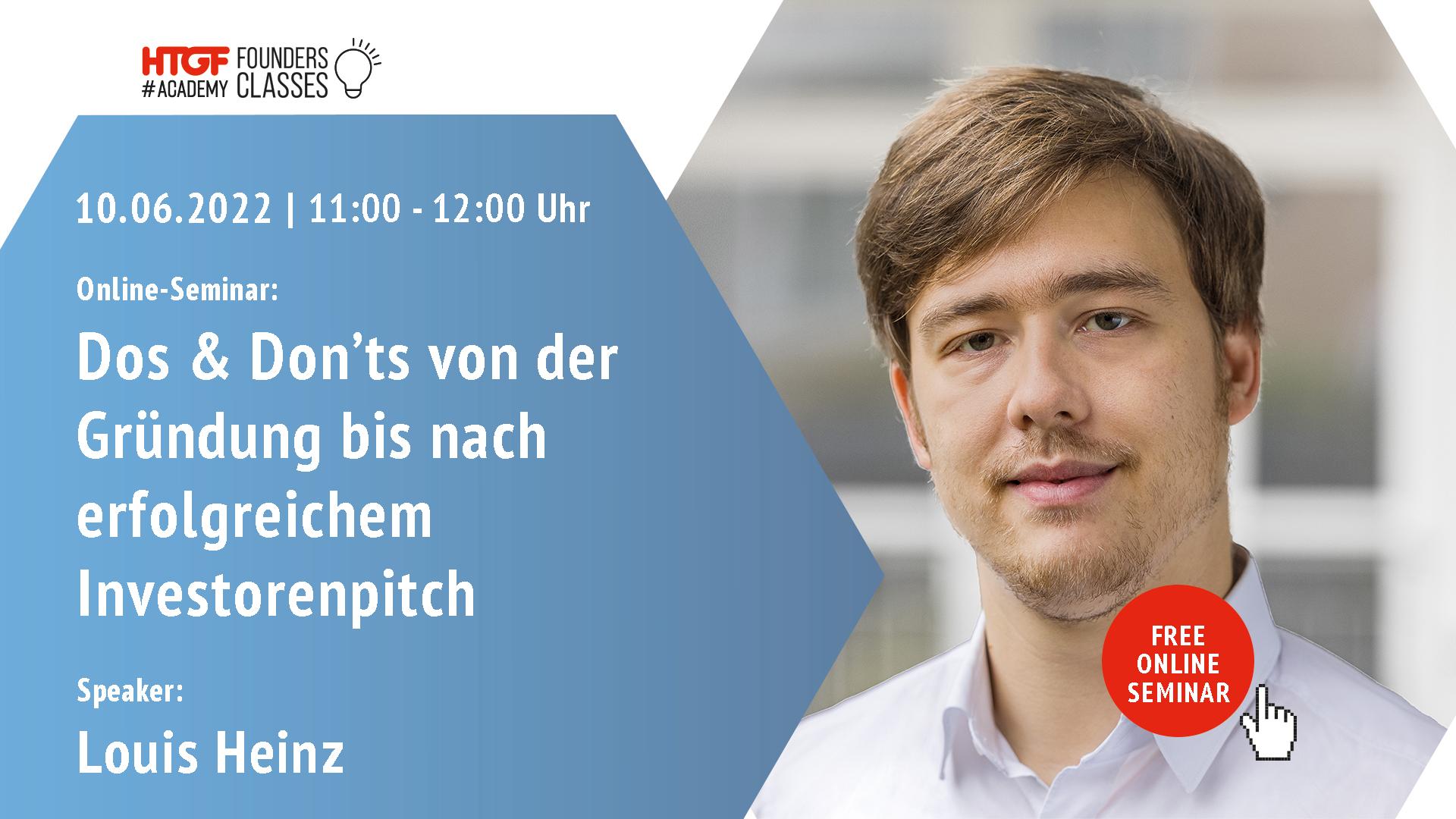 Dos & Don’ts von der Gründung bis nach erfolgreichem Investorenpitch