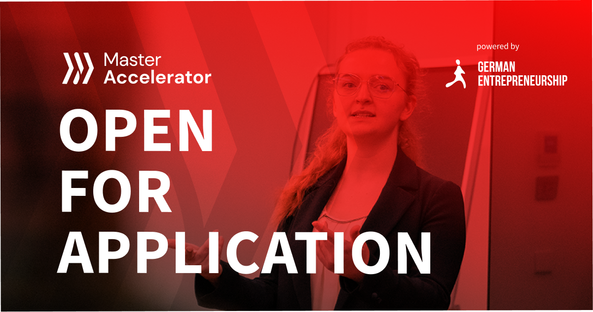 Master Accelerator - Jetzt Bewerben!