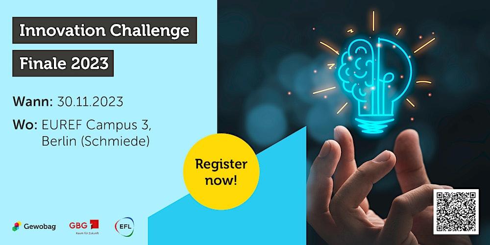 Award Ceremony Gewobag Innovation Challenge featuring GBG Mannheim and EFL