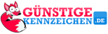 Günstige Kennzeichen.de Logo