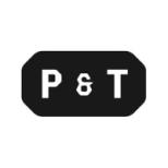 P & T - Paper & Tea Logo