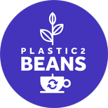 Plastic2Beans Logo