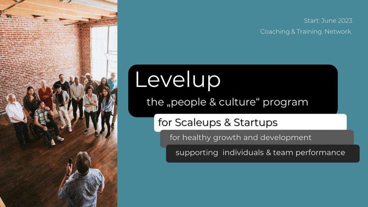 Online: LevelUP für Scaleups – Infoveranstaltung