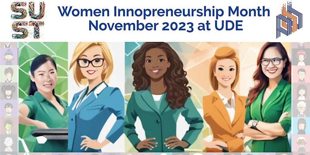Women Innopreneurship Month 2023 at UDE - INDIA