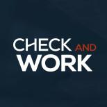 Check and Work Logo