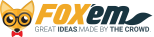 FOX'em Crowdsourcing Logo