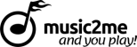 Music2Me Logo