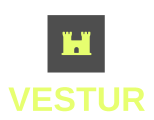 VESTUR die Verbrechensapp Logo