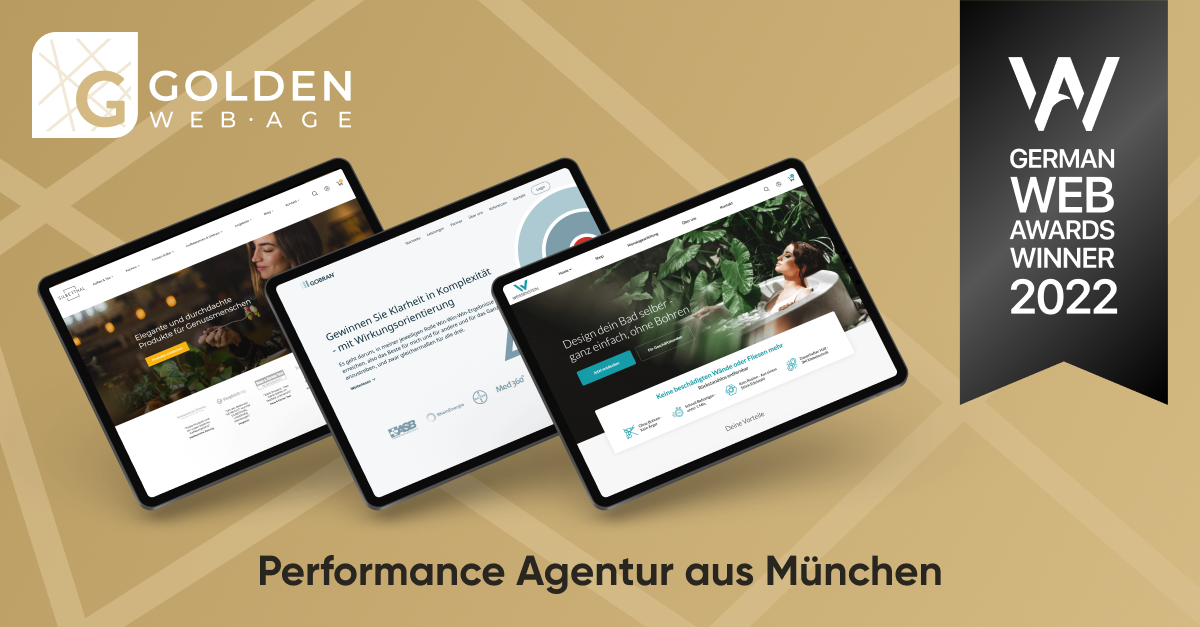 Golden Web Age / agency from Puchheim / Background