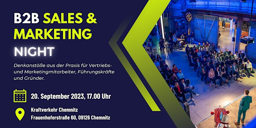 B2B Sales & Marketing Night Chemnitz