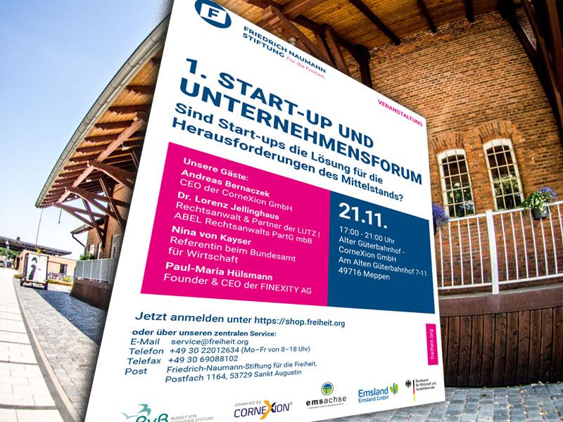 1. Start-Up und Unternehmensforum
