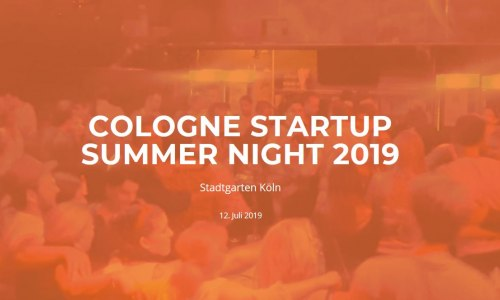 Cologne Startup Summer Night