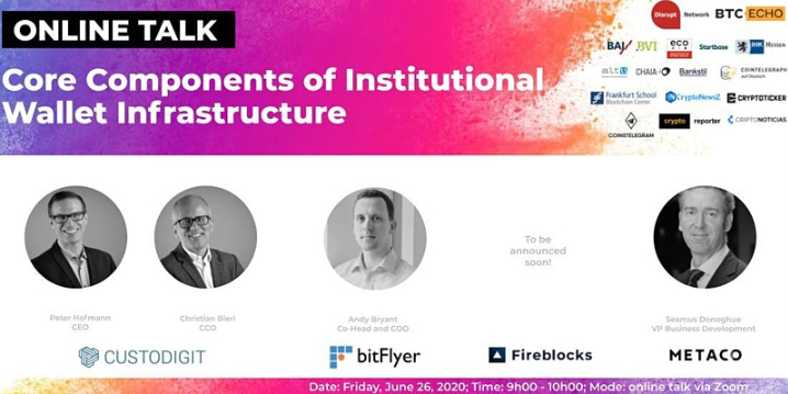 Core Components of Institutional Wallet Infrastructure [Online Talk]