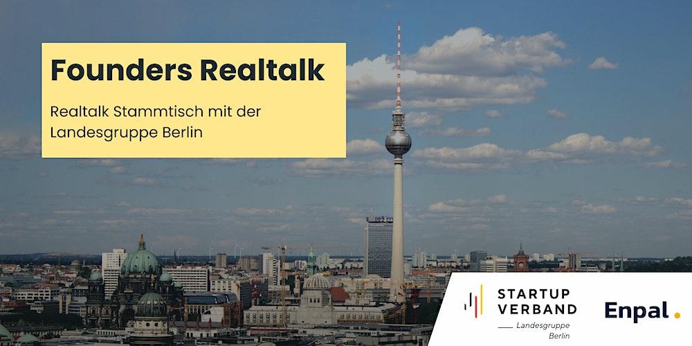 Founders Realtalk: Stammtisch mit der Landesgruppe Berlin