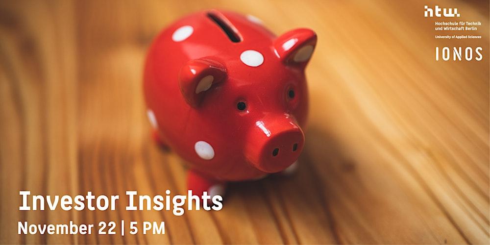 Startup: Investor Insights